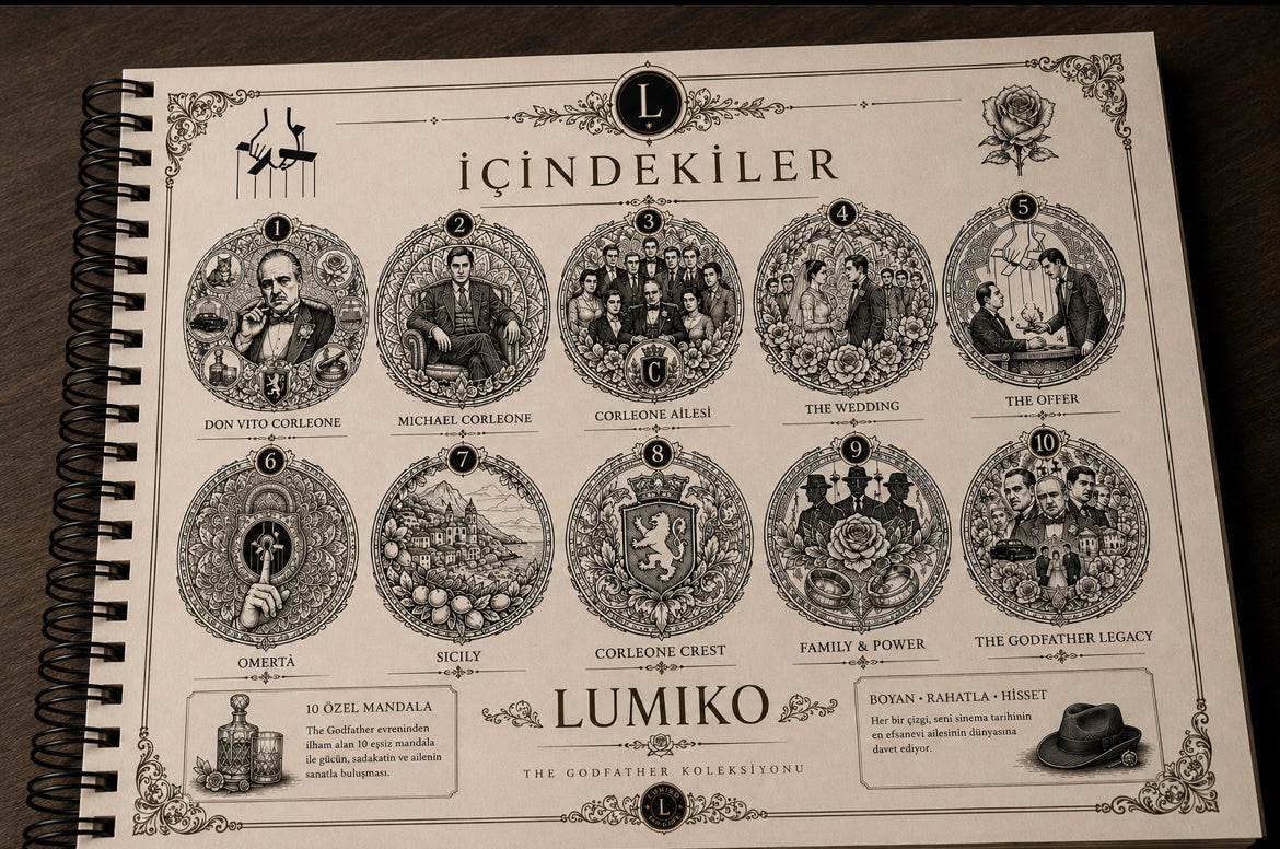 Lumiko|The Godfather Mandala Koleksiyonu