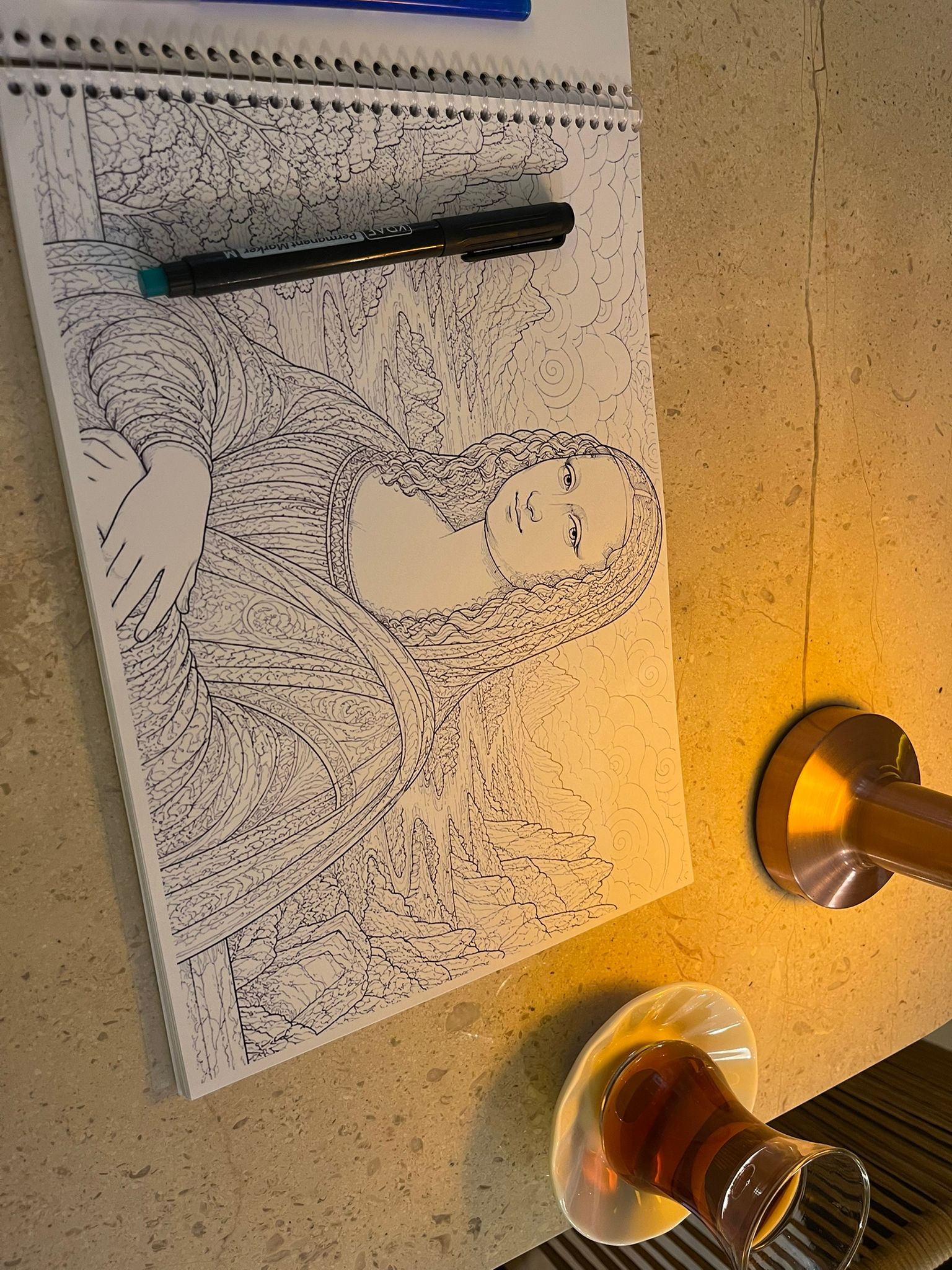 Lumiko Sanat Koleksiyonu/Sanat Eserleri Mandala Boyama Kitabı